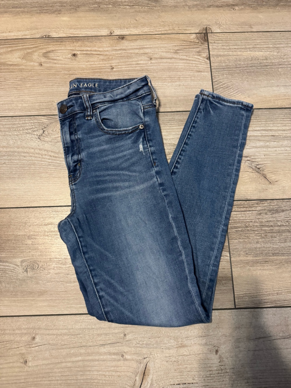 American Eagle Outfitters Dark Blue Skinny Jeans